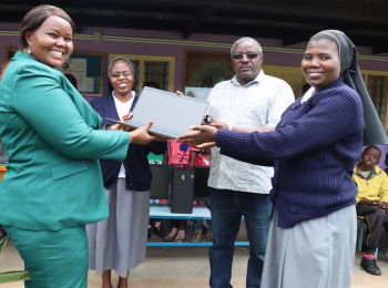 CDSK donates ICT gadgets to St. Elizabethan Sisters Naromoru CDSK donates ICT gadgets to St. Elizabethan Sisters Naromoru